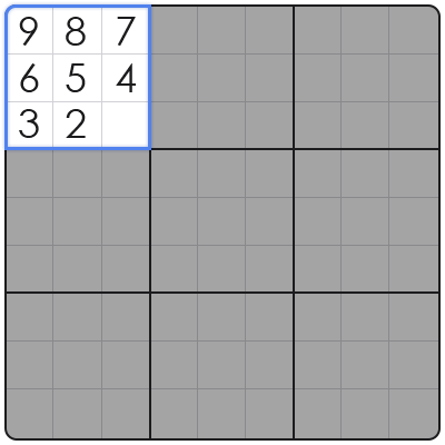 sudoku block